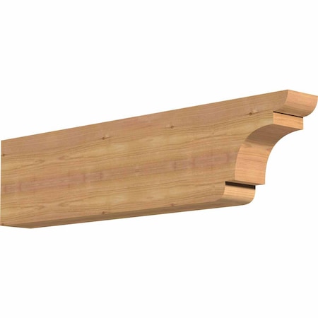 Ekena Millwork New Brighton Smooth Rafter Tail, Western Red Cedar, 3 1/2"W x 8"H x 32"L RFT04X08X32NEB00SWR